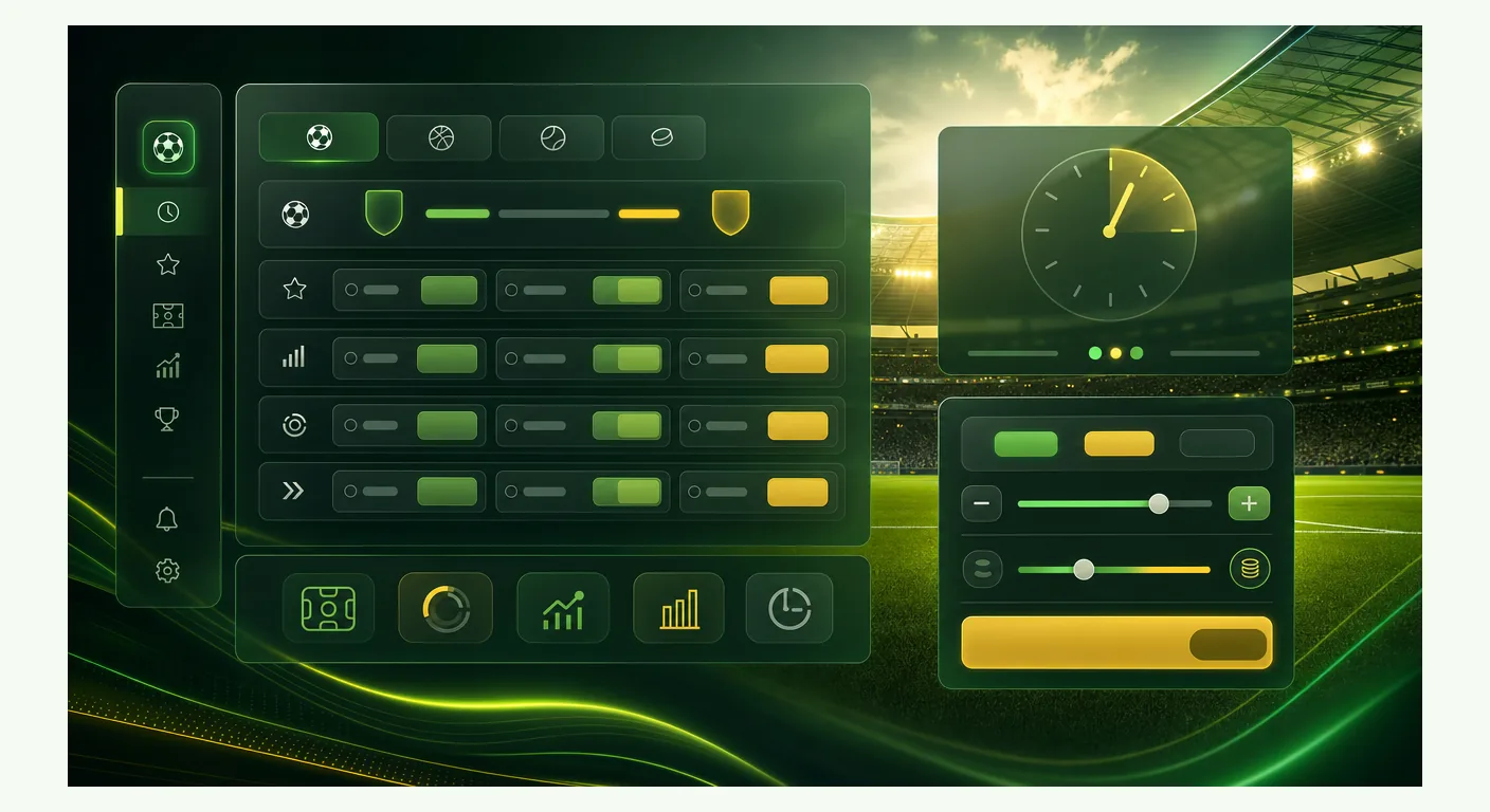 Palinsesto Bet365 con quote live e impostazioni dei limiti
